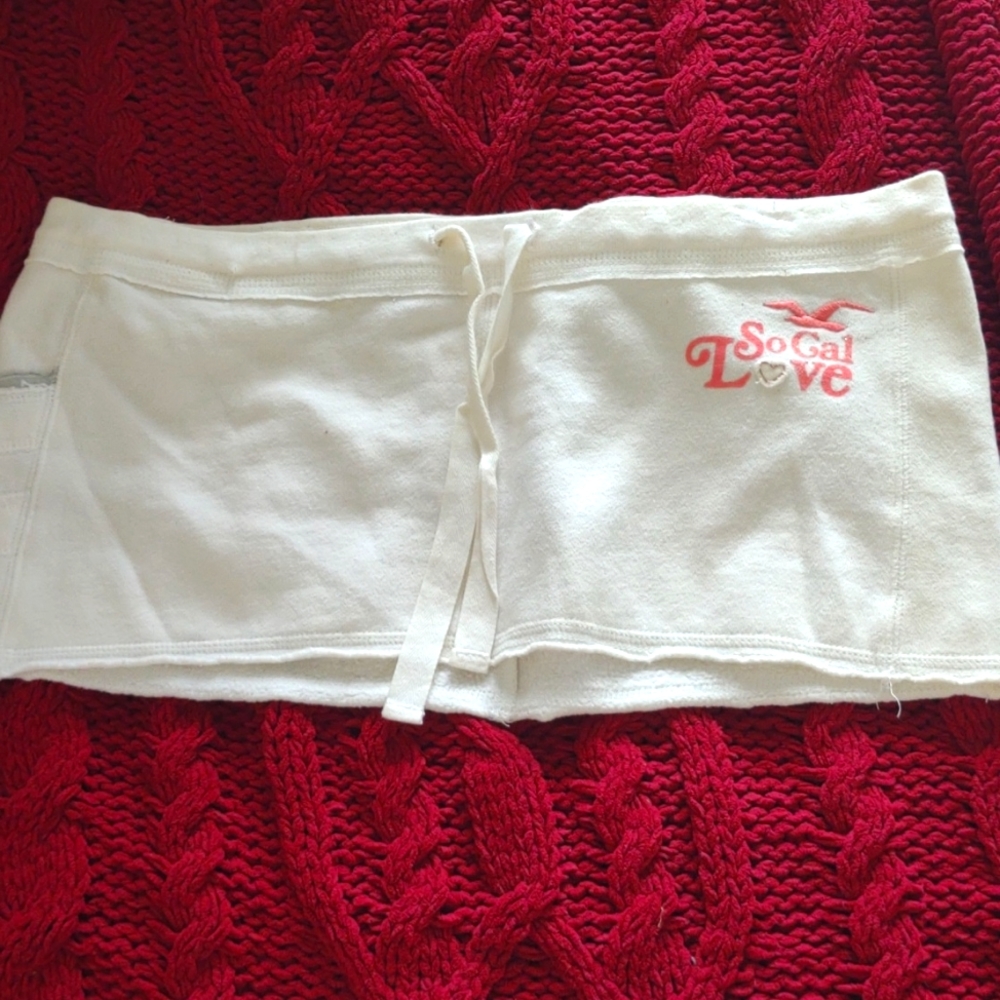 White skirt